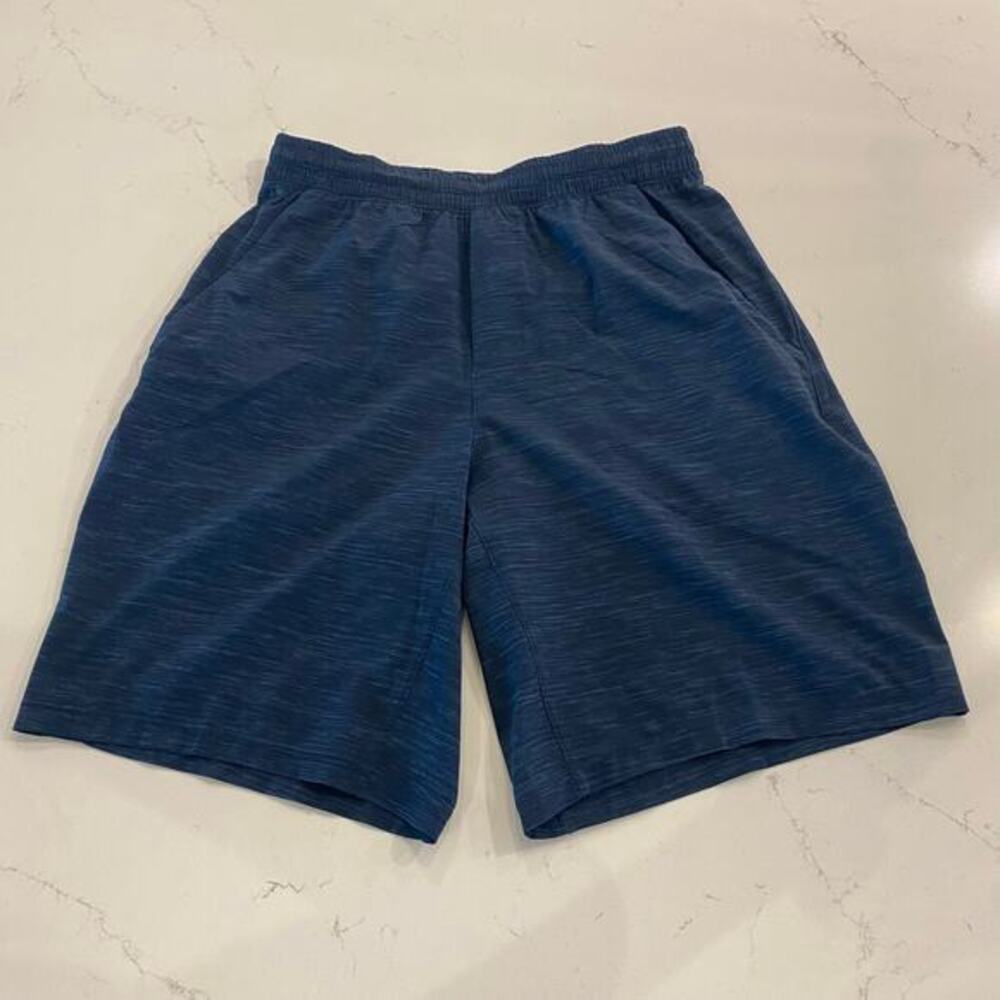 Lululemon Pace Breaker Shorts Navy Blue Linerless 9" Men's size Small